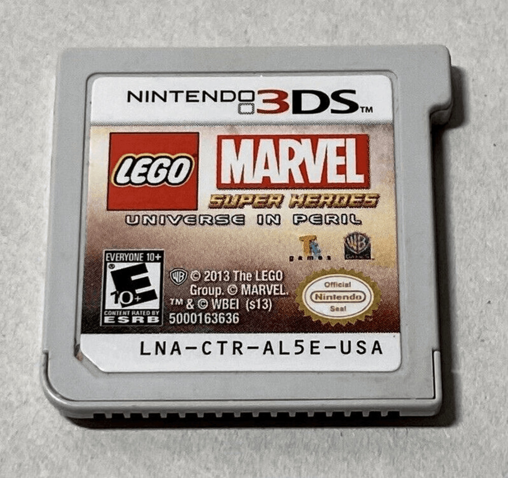 LEGO Marvel Super Heroes - Universe in Peril (Nintendo 3DS, 2013) Cartridge Only